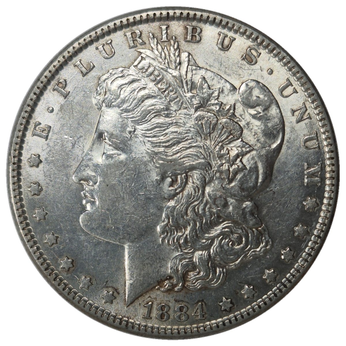 1884-$1-Morgan-Dollar-#3---12-Of-35,-VAMworld-Top-100---VAM-3